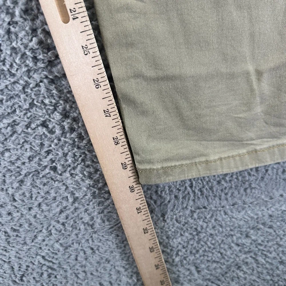 Wrangler Pant Men 32x30 Beige Cotton Cargo Straight Leg Workwear Utility Stretch